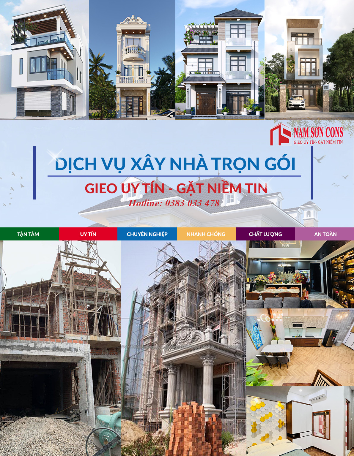 xây nhà trọn gói